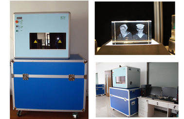 Der hohen Auflösung Grün-Laser-Maschine 3D Glaslaser-Graviermaschine-532nm