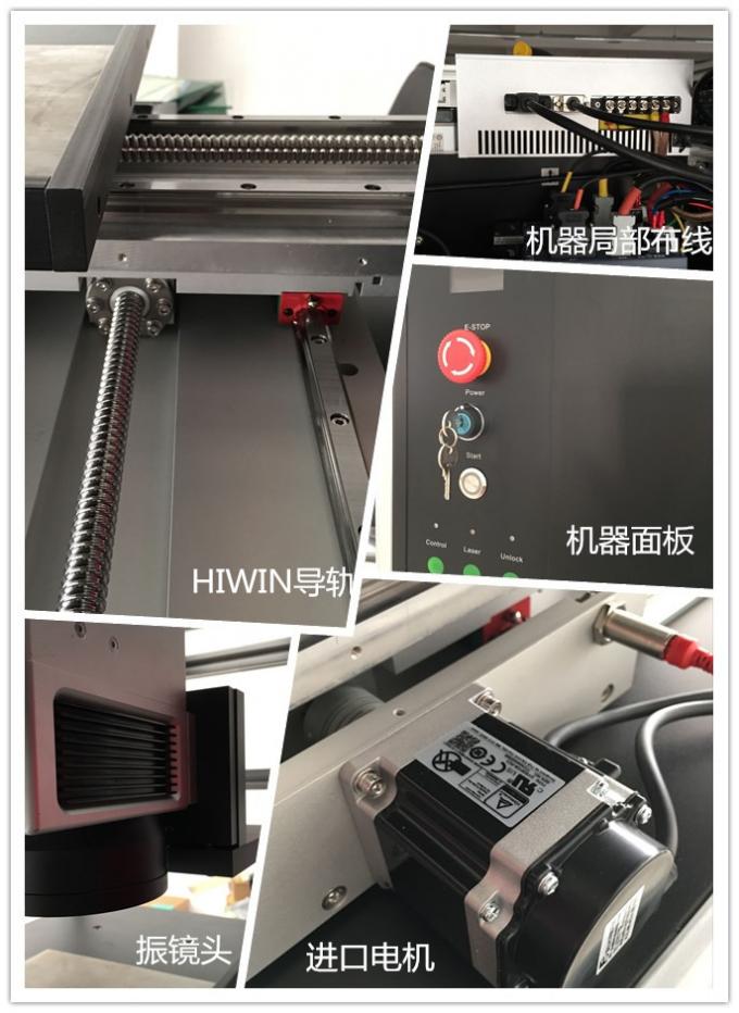 Luftkühlungs-industrielle Laser-Graviermaschine-einphasiges 220V oder 110V angetrieben