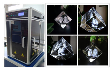 China Glaslaser-Graviermaschine des kristall-3D, kosteneffektives Stich-System Laser-3D fournisseur