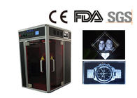 China Laser-Graviermaschine der Eingangsstufe-3D für Kristall-Geschenke Personlized 3D Firma