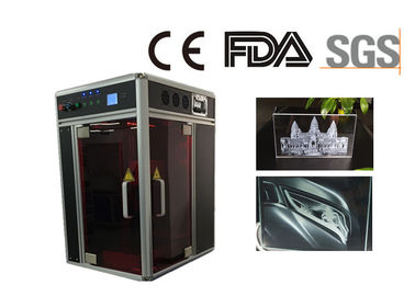 Kristall 3D CNC-Graviermaschine, Glas 4000HZ 3D, das Ausrüstung schnitzt fournisseur