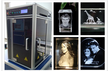 Kristall 3D CNC-Graviermaschine, Glas 4000HZ 3D, das Ausrüstung schnitzt fournisseur